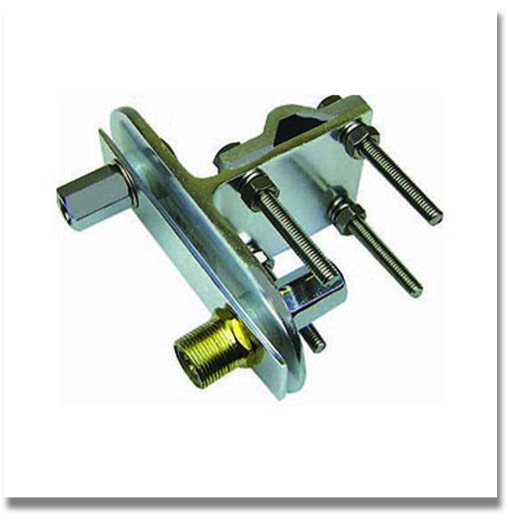 MFJ-347 HF STICK MINI DIPOLE MOUNT
Mounts on mast up to 11/4” OD. Super heavy-duty solid aluminum construction. Only MFJ has exclusive, isolated dipole elements that let you insert balun or coil up coax to isolate feedline. Gives you a true balanced dipole that prevents RF on coax shield, eliminates pattern distortion, reduces noise pickup and RFI radiation from coax and provides deep dipole end-nulls for nulling out interference. MFJ-347 HF STICK MINI DIPOLE MOUNT
Mounts on mast up to 11/4” OD. Super heavy-duty solid aluminum construction. Only MFJ has exclusive, isolated dipole elements that let you insert balun or coil up coax to isolate feedline. Gives you a true balanced dipole that prevents RF on coax shield, eliminates pattern distortion, reduces noise pickup and RFI radiation from coax and provides deep dipole end-nulls for nulling out interference.